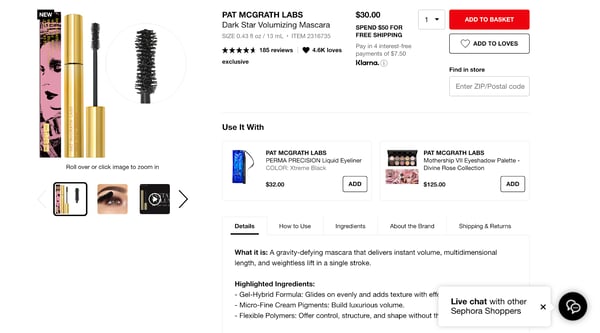 27 sephora best product page