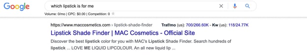 guided selling mac SEO