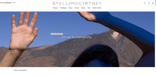 luxury sustainability stella mccartney