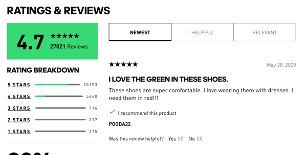 customer-centricity examples adidas reviews
