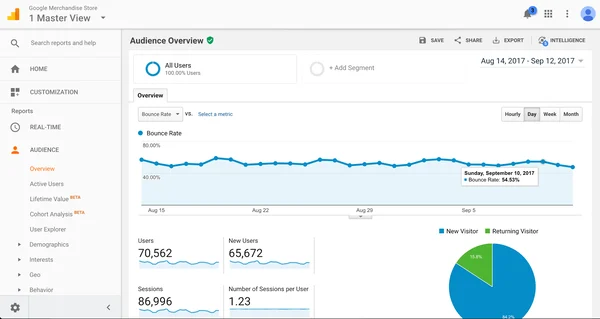 google analytics psychographic market research