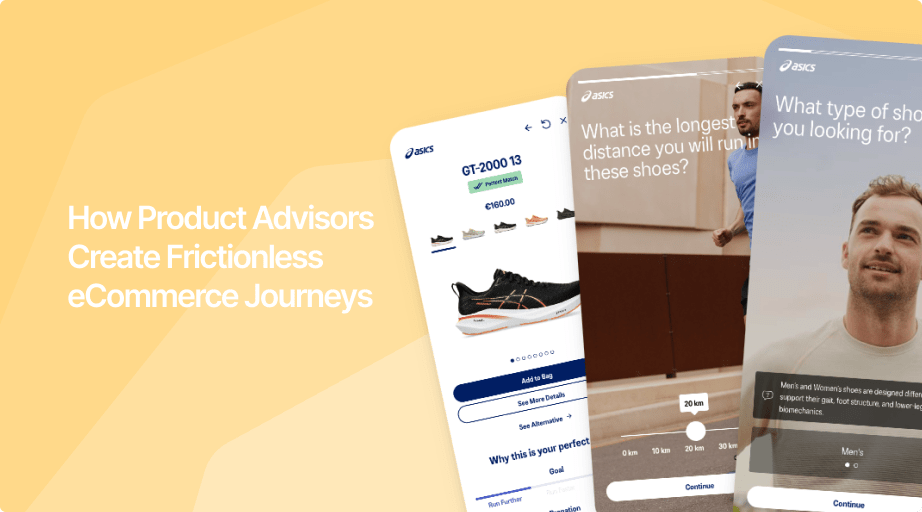 How Product Advisors Create Frictionless eCommerce Journeys